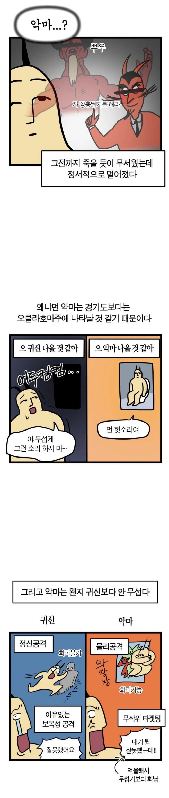 썸네일-미국 공포 영화가 무섭지 않은 이유-이미지