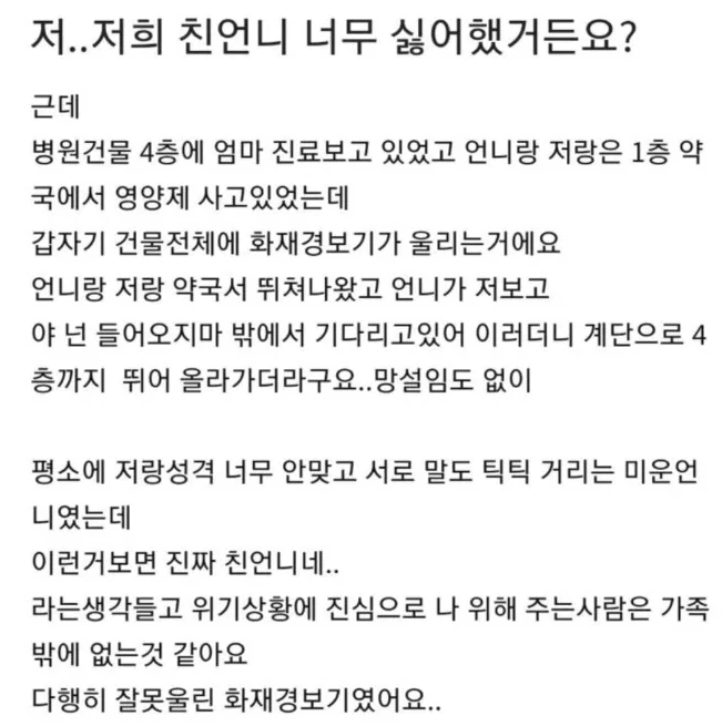 썸네일-친언니를 너무 싫어했던 사람-이미지