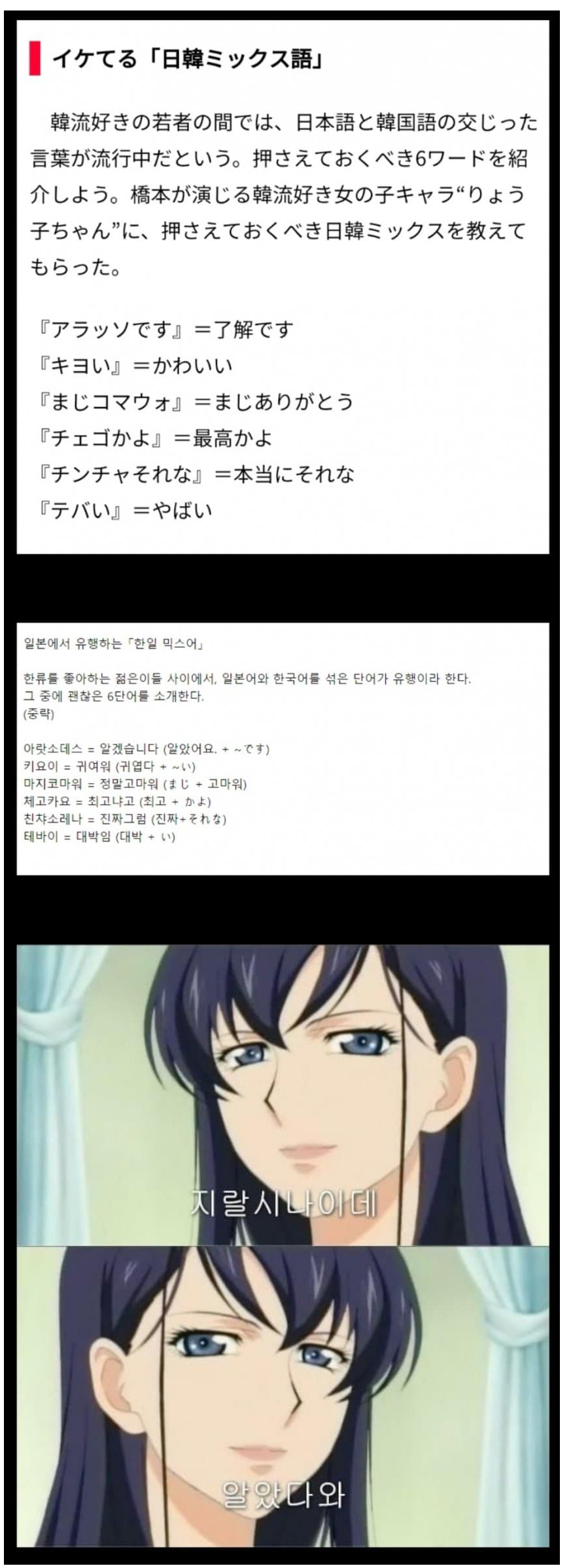 썸네일-일본에서 유행중인 한본어-이미지