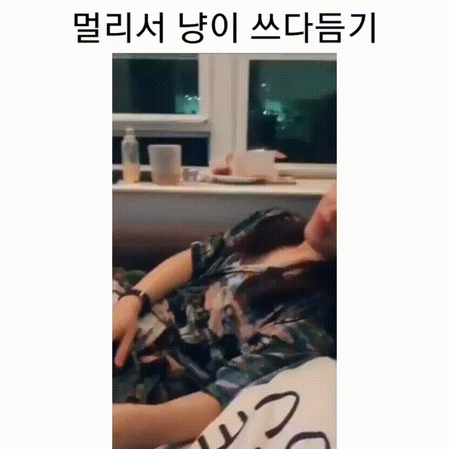 녹번 2구역-멀리서 고양이 쓰다듬기.gif-2번 이미지