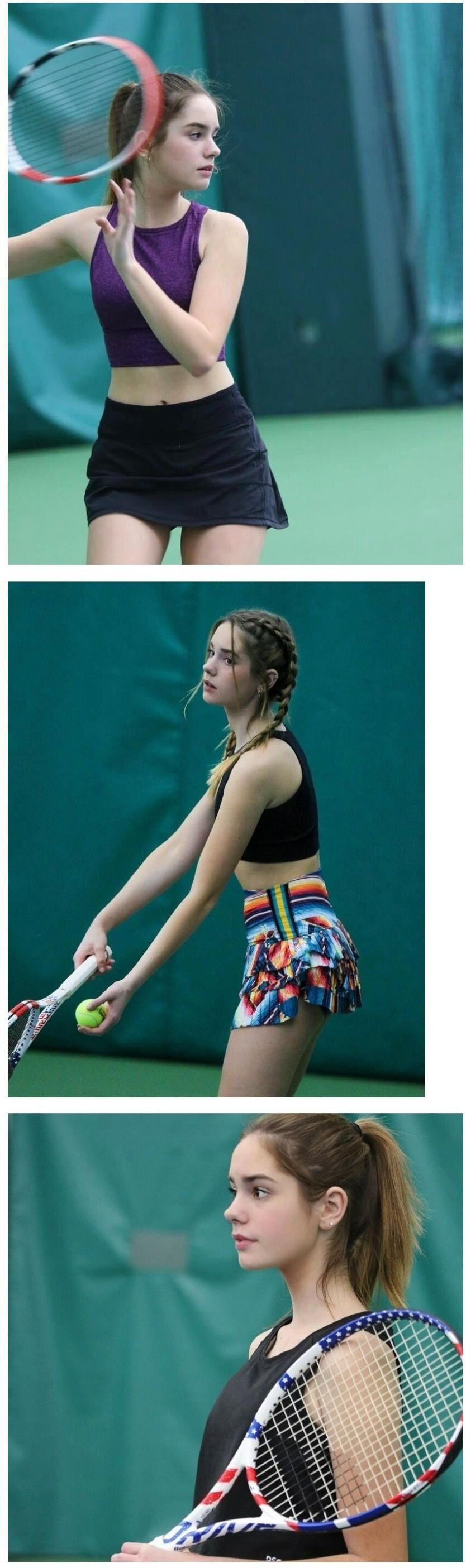 썸네일-미국 여고생 테니스 선수-이미지