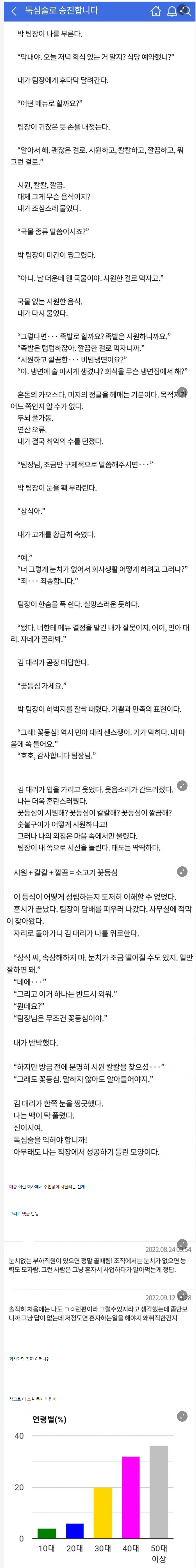 썸네일-어질어질한 회사원 웹소설 전개와 그 댓글-이미지