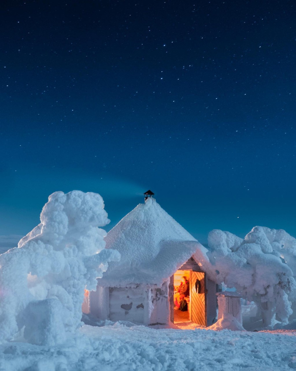 썸네일-핀란드인들의 겨울 별장-이미지