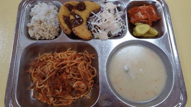 nokbeon.net-급식 때 인기 많던 스파게티와의 조합.jpg-2번 이미지