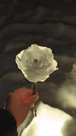 눈꽃 만들기.gif | 인스티즈