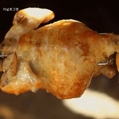 기름기를 쪽 뺀 한방통닭.gif | 인스티즈